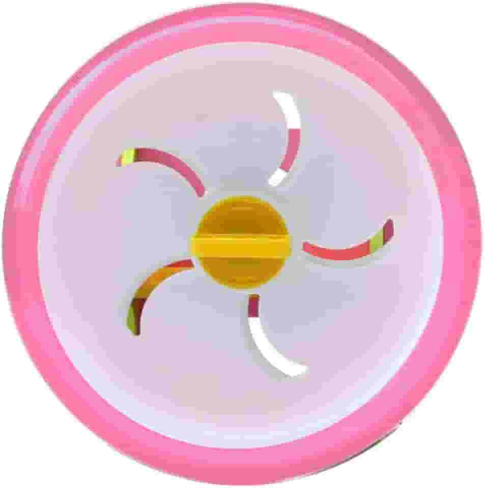 Rodinha Mundo Roedor Super Spin De 17.5cm Para Hamster - Rosa