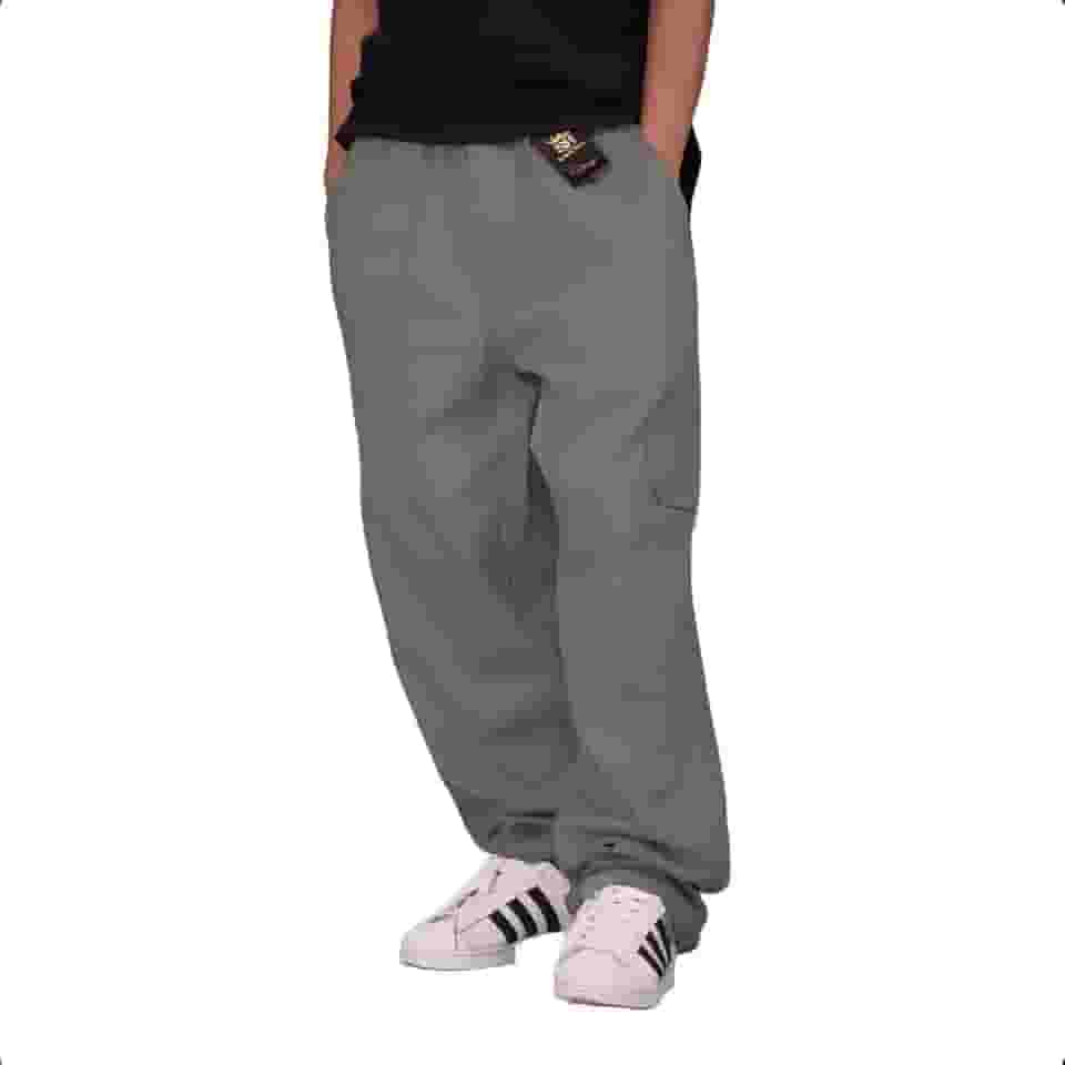 Calça Cargo Sarja, Unissex, Skate E Casual | 4 Bolsos Tatica