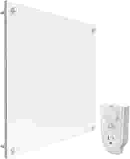 ECONOHOME Painel Aquecedor De Parede Com Nano Aglutinante - Termostato Convecção 400 Watts, Ideal Para Salas 120 Pés Quadrados, Elétrico V
