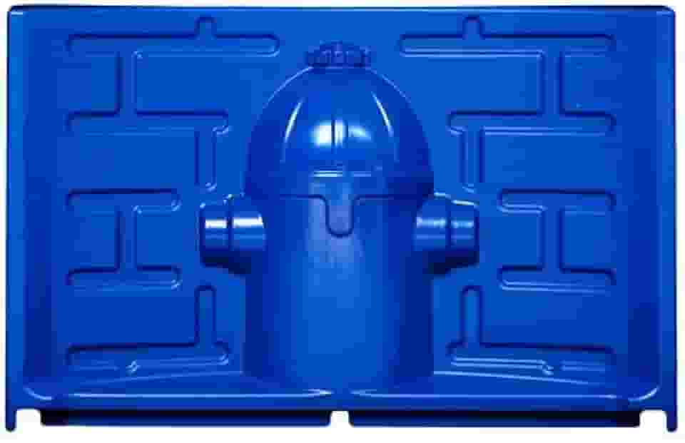 PIPI DOLLY'S Acessório Painel Sanitário para cachorro para cachorro Macho Azul Luxo