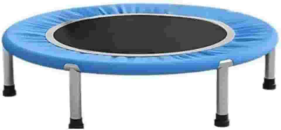 Trampolim Jump Com Capa Saia Diâmetro 1 M 200kg Mini Reforço Cama Elástica Elastica Academia