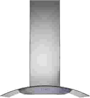 Coifa de Ilha Gourmet 180W, 90cm, Inox e vidro curvo, 110v, Cadence