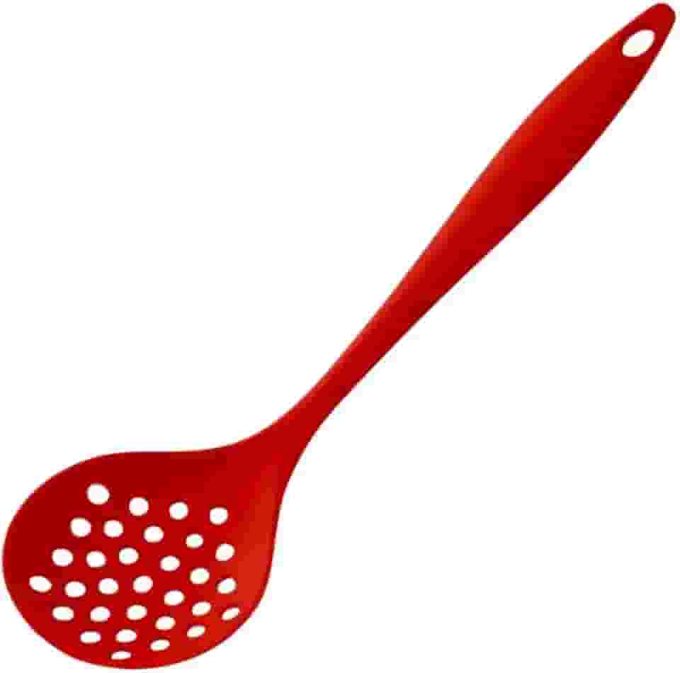 Escumadeira de Silicone Vermelha Grande | Art House