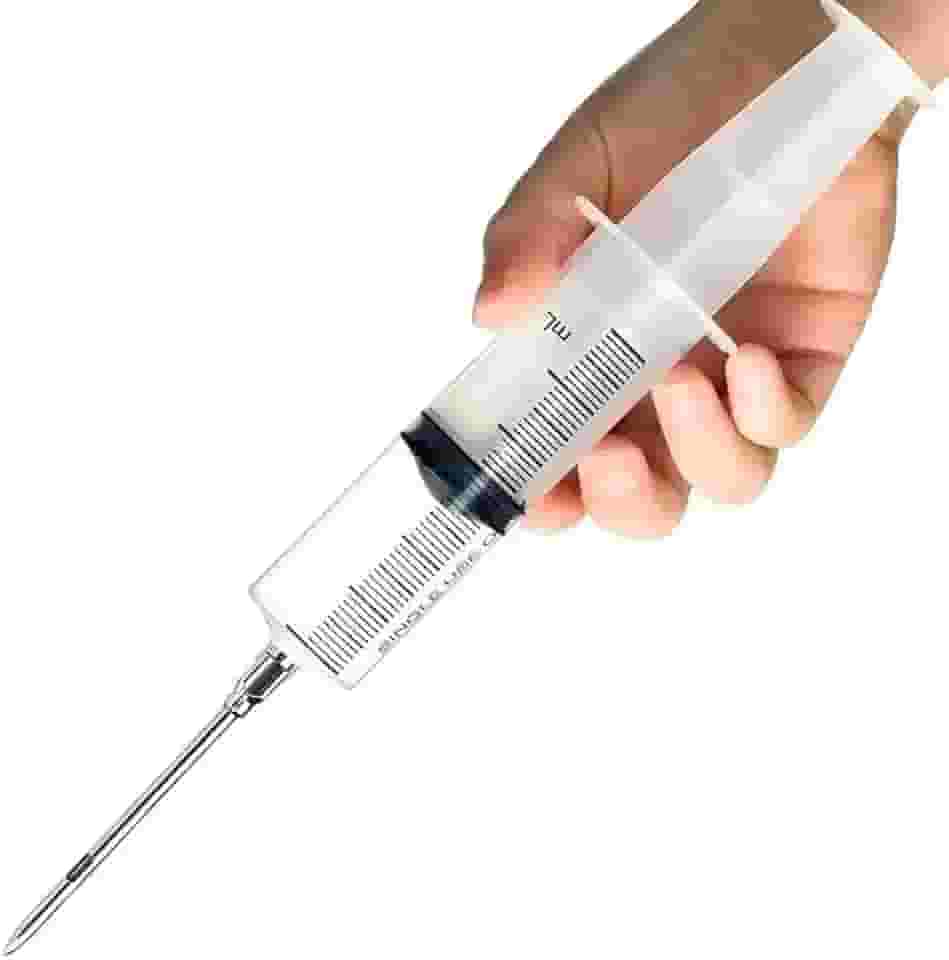 Seringa Injetora De Temperos Para Carnes Agulha Inox 60 Ml