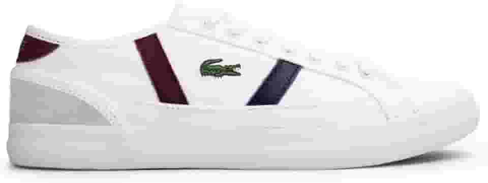 Sapatênis Lacoste Masculino Sideline Cvs Blk/off Wht 39cma0003br-454-39