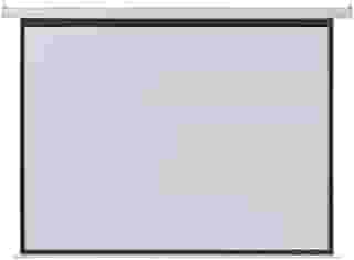 Tela De Projeção Elétrica 2,03X1,52M 100 Polegadas Com Controle Remoto 110V - AC350, Multilaser, Branco