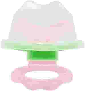 Mordedor com Massageador de Gengiva, Buba, Rosa