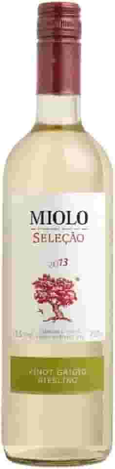 VINHO MIOLO SELECAO BRANCO SECO PINOT GRIGIO/RIESLING 6X750ML