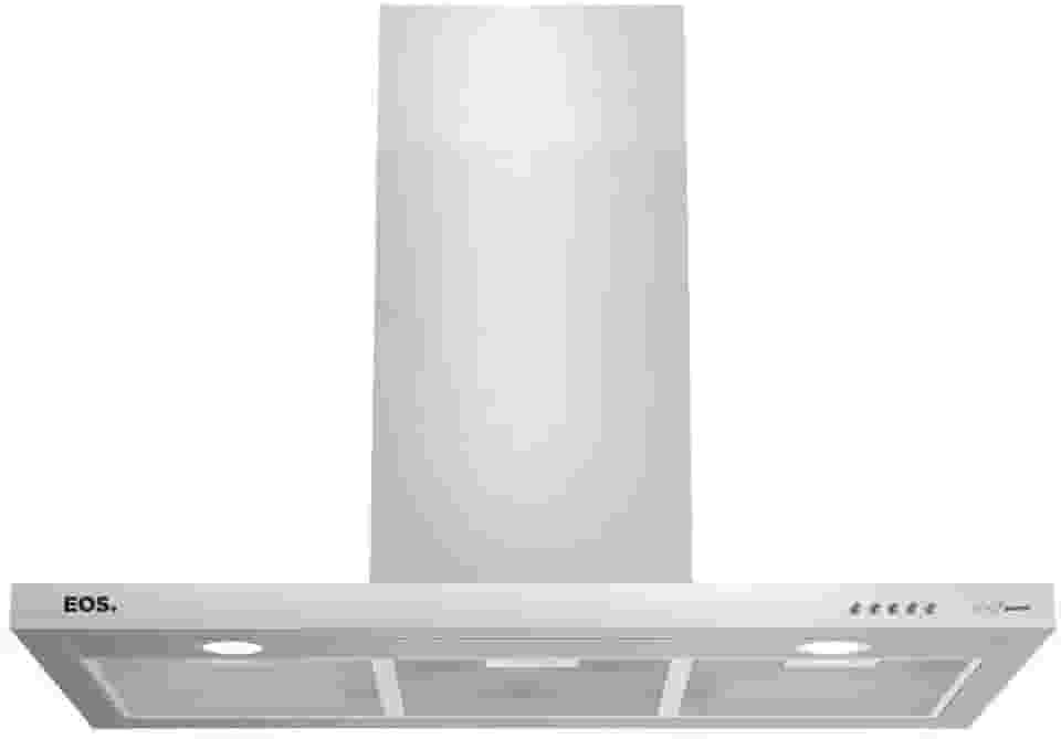 Coifa e Depurador de Parede Eos 90cm Cheff Gourmet Slim Tipo T Inox Eco91pti 110v