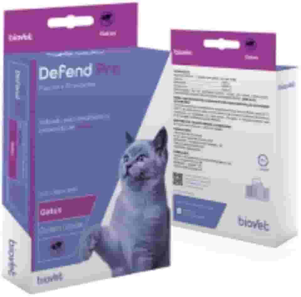 Antipulgas Defend Pro para Gatos de até 10 kg com 1 Pipeta