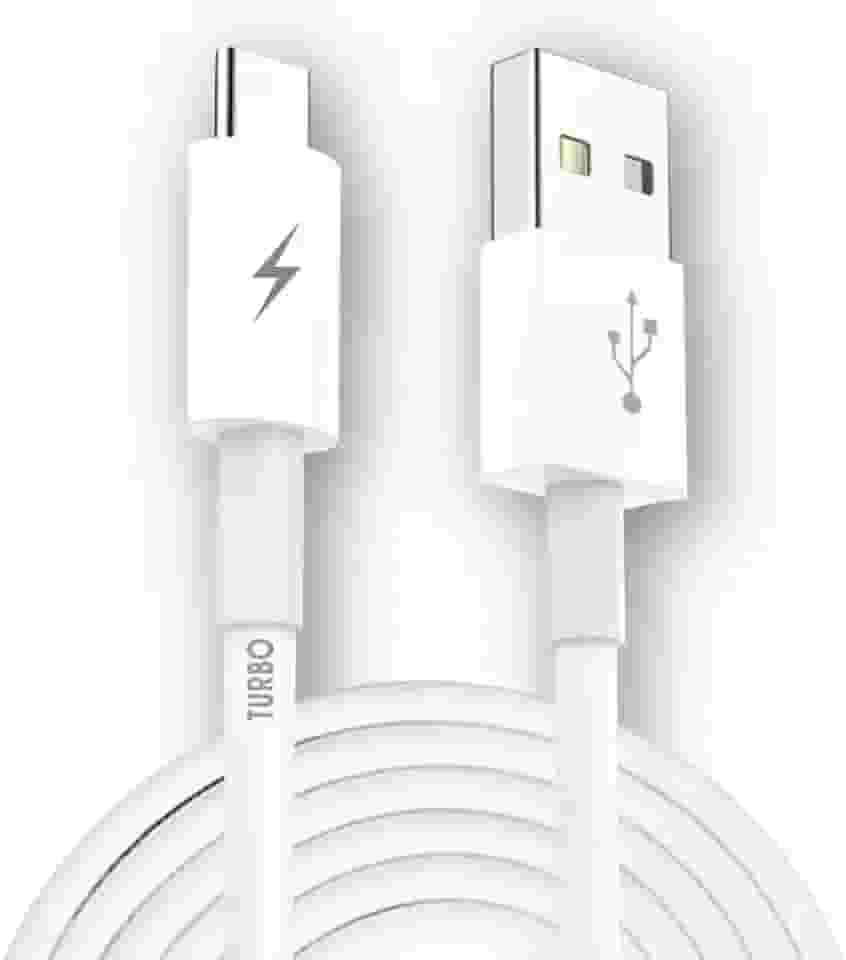 Cabo USB-C 2 metros Tipo C Turbo Ultra Rapido Reforçado Android e Iphone Notebook Tablet Qualidade Premium Carregamento Transferência de Dados