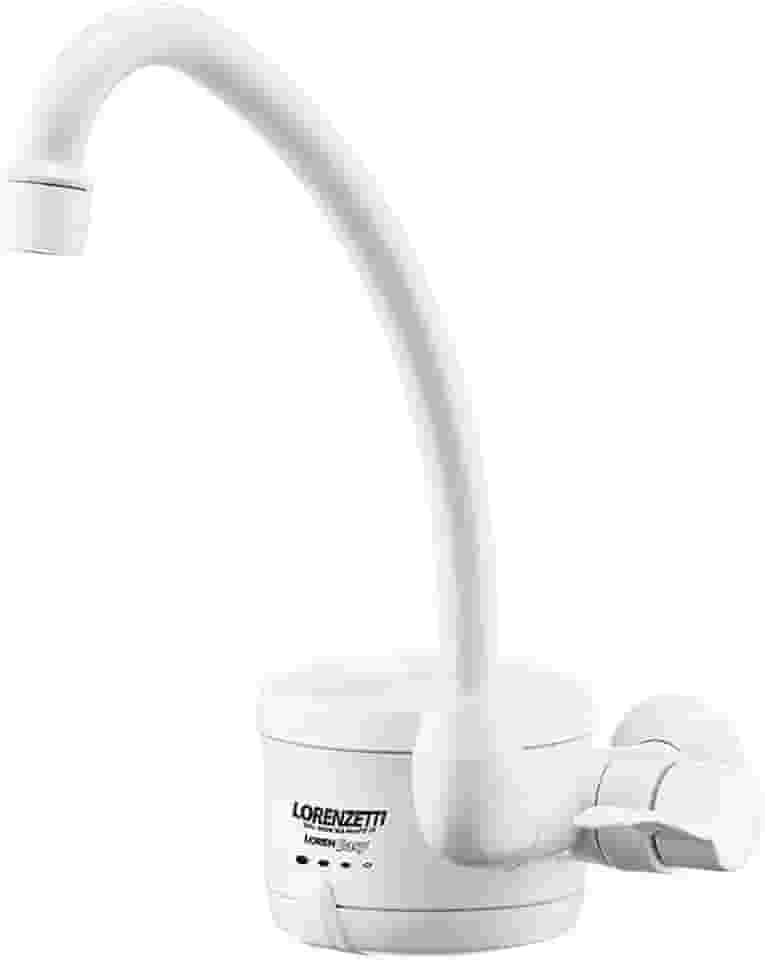 Torneira Elétrica Loren Easy 127V 4800W, Lorenzetti, 7550035, Branco, Pequeno