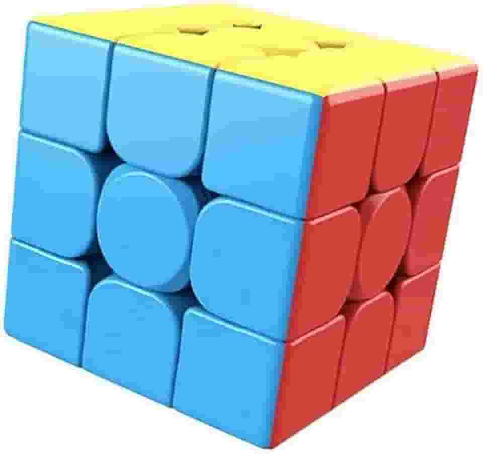 Cubo Mágico Profissional 3x3x3 colorido Original Interativo com ajuste de pressão Giro Rapido