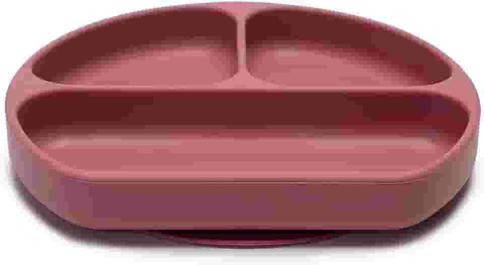 Infanti, Prato de Silicone com Divisórias Piccolo, Rosa