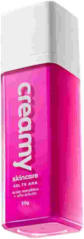 Creamy Skincare Ácido Mandélico 30g | Reduz a Oleosidade, Combate a Formação de Acne, Uniformiza o Tom da Pele | Todos os Tipos de Pele, Inclusive as Oleosas, Uso Noturno