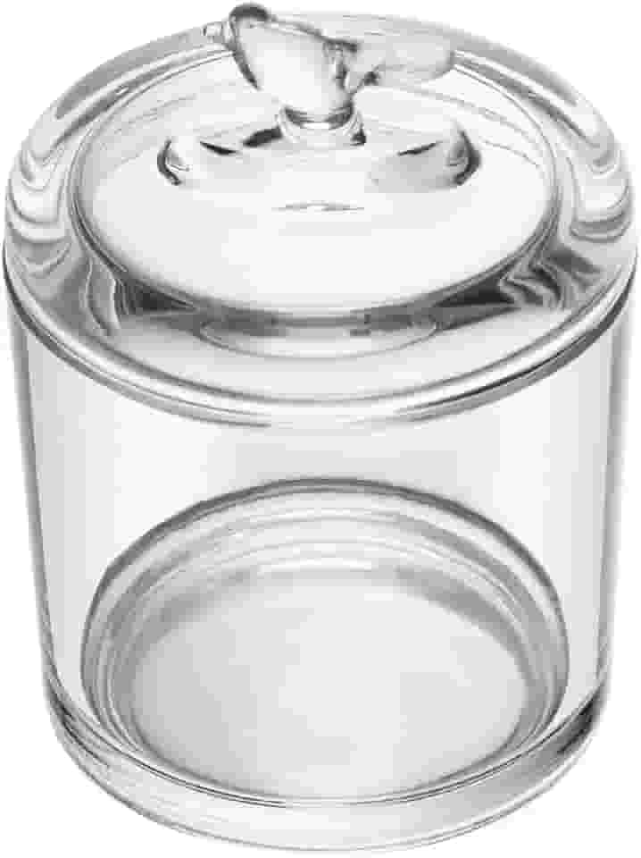 WOLFF - Pote de Cristal Ecológico com Tampa Bird 8,5cm x 11,5cm