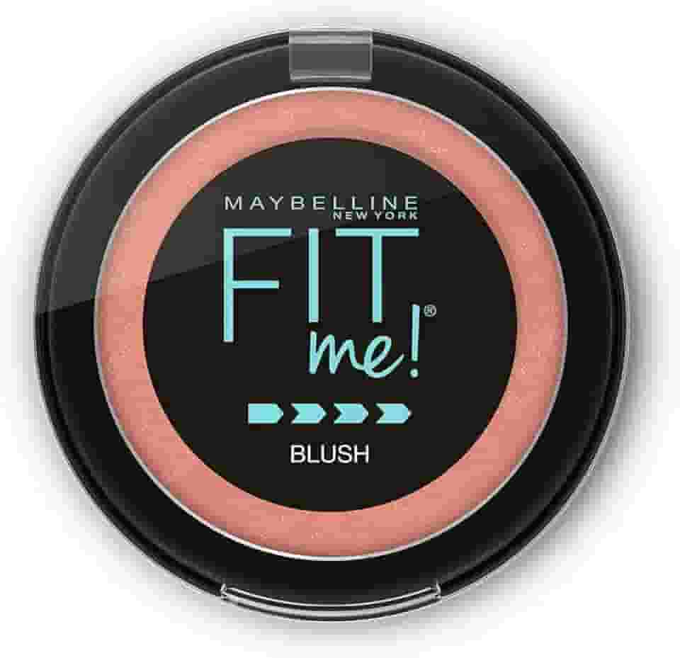 Maybelline NY Blush em Pó Fit Me Efeito Natural Poros Invisíveis, Rosa