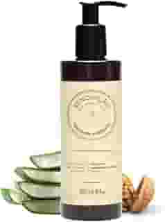 AHOALOE Sabonete Esfoliante Renovação - Babosa, Pracaxi, Rosa Mosqueta e Cascas de Nogueira Moídas - Renovação Celular e Redução de Manchas - Corpo, Rosto e Cabelos - 250ml