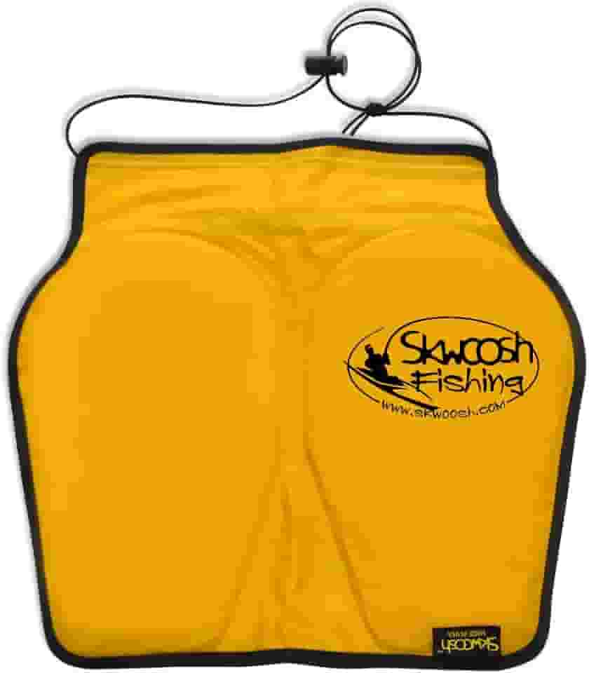 Skwoosh Almofada de assento de cadeira de pesca para todos os estilos de caiaques, incluindo Hobie Perception Diablo | Almofada de cadeira Larry feita nos EUA