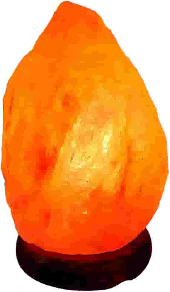 Abajur Luminária Terapêutica Sal Rosa Himalaia 1-2kg