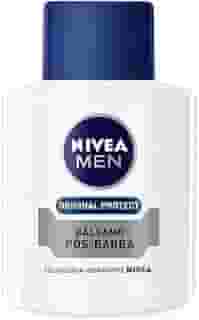 NIVEA MEN Bálsamo Pós Barba Original Protect 100ml - Atua na recuperação da pele, cuidado e hidratação, fórmula leve, com Aloe Vera e Glicerina, sensação de alívio imediato
