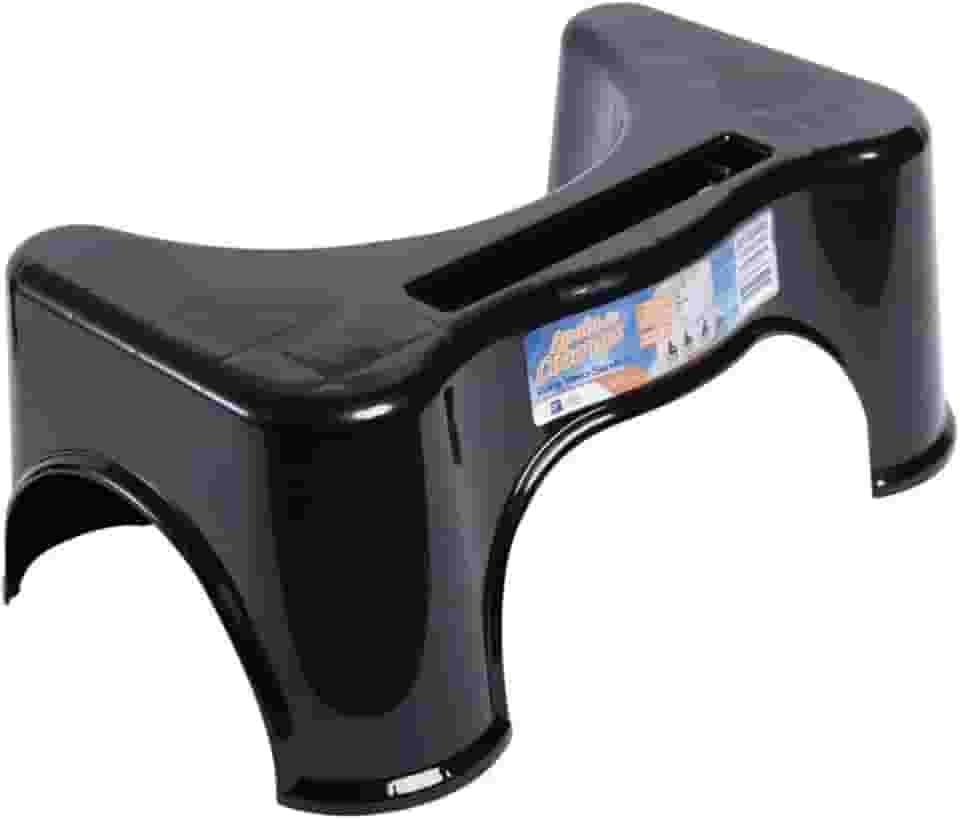 Banquinho Auxiliar Ergonômico para Vaso Sanitário - Apoio de Pés - Banco de Privada para Posição de Cócoras Confortável e Saudável