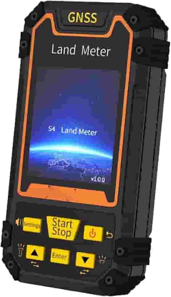 Equipamento portátil de pesquisa GPS, medidor de terreno, registro de dados históricos 199 e trilha de figuras, chip receptor GNSS, navegação recarregável em tempo real de alta precisão, med