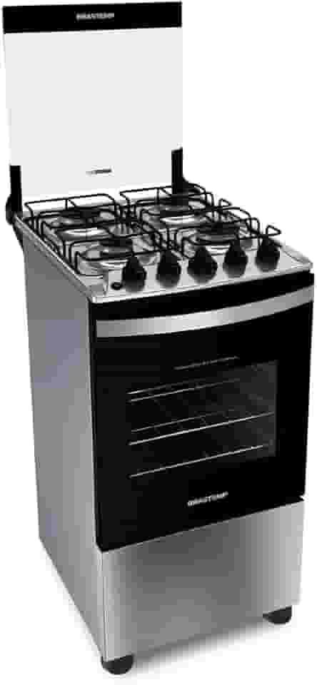 Fogão Brastemp 4 Bocas Inox Bfo4nbr - Bivolt