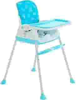 Maxi Baby Cadeira de Alimentação Bebê Portátil Zest 3 em 1,Cinto de 3 pontos, Apoio para os Pés(Até 23kgs), Azul