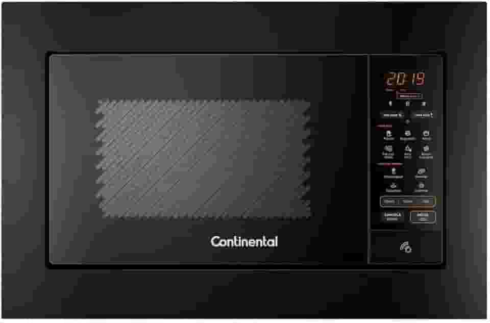 Micro-ondas de Embutir Continental 27L Preto com Função Tira Odor (MC2EP) 127V