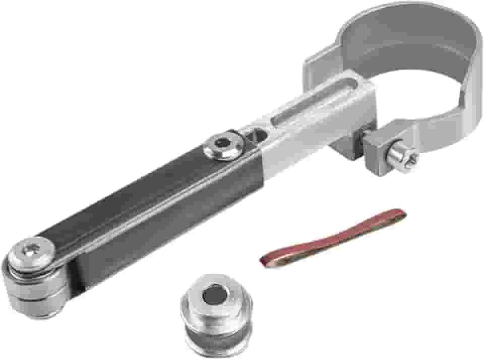 MFMEXUL Modificação de Esmerilhadeira Angular, Mini Lixadeira de Cinta, Kit de Conversão, Acessórios Versáteis para Serviços Pesados