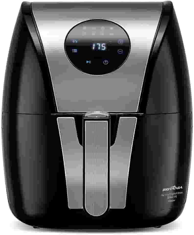 Fritadeira Air Fryer Britânia Digital Inox 5l Bfr41pi 127v