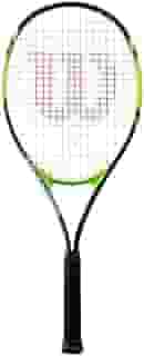 Wilson Raquete de tênis, Advantage Xl, unissex, jogadores iniciantes e intermediários, tamanho de aderência L3, preto/verde, Wrt30140u3