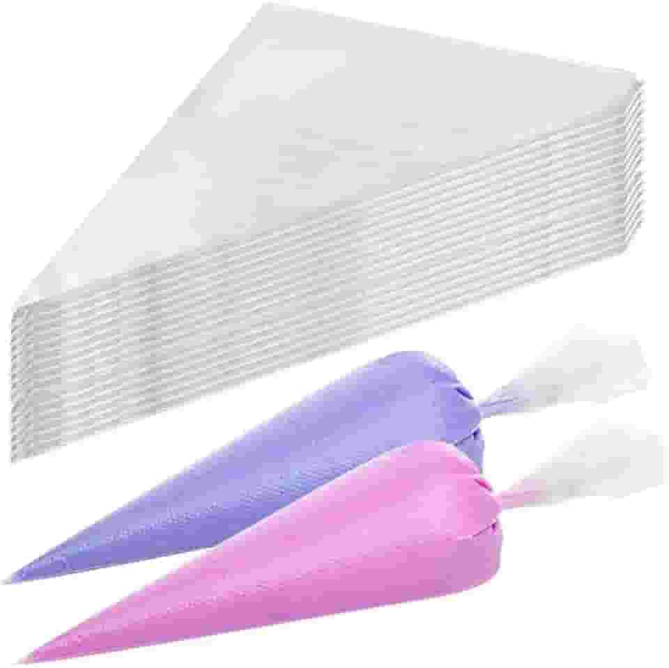 Saco/Manga de Confeitar Descartável Pequeno 28cm 100 unidades Resistente