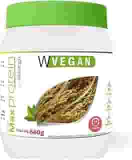 W Vegan Max Protein 660G Morango - Proteina Arroz E Ervilha Wvegan