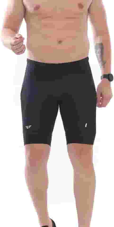 Bermuda Compressão Corrida Pro Racing Com Bolso Carbon Elite ElementFit