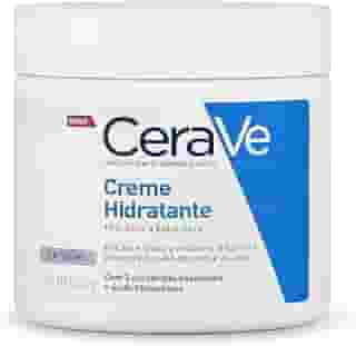 CeraVe Creme Hidratante Corporal, para Pele Seca a Extra Seca, com 3 Ceramidas Essenciais e Ácido Hialurônico, Hidratação Profunda e Duradoura, Tecnologia MVE, Sem Perfume, 453g