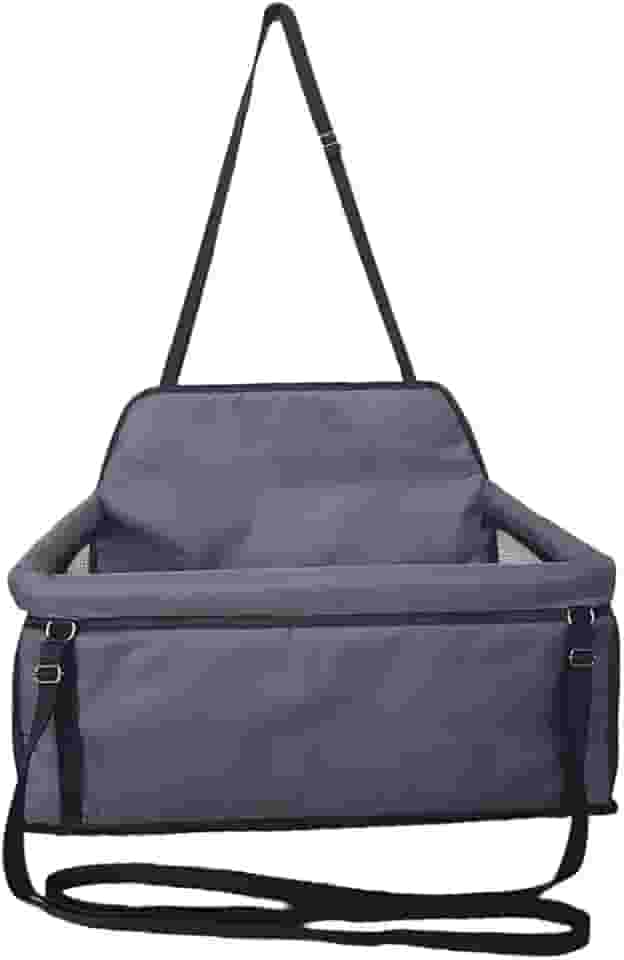 Cadeirinha Assento Pet De Cachorro Ate 30kg Para Carros Viajar Cadeira Transporte Cães Gato Viagem(Cinza)