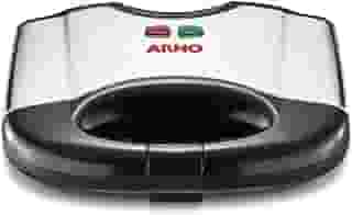 Sanduicheira e Grill Arno SACS, Antiaderente, Inox, 110V, Fácil Limpeza, Compacta e Versátil