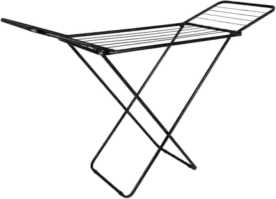 Mor - Varal De Chão Com Abas Slim Preto