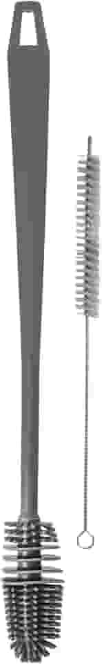 Tuut, Linha Top Clean, Jogo com 2 Escovas para Limpeza de Garrafas, Mamadeiras e Canudos, 33cm