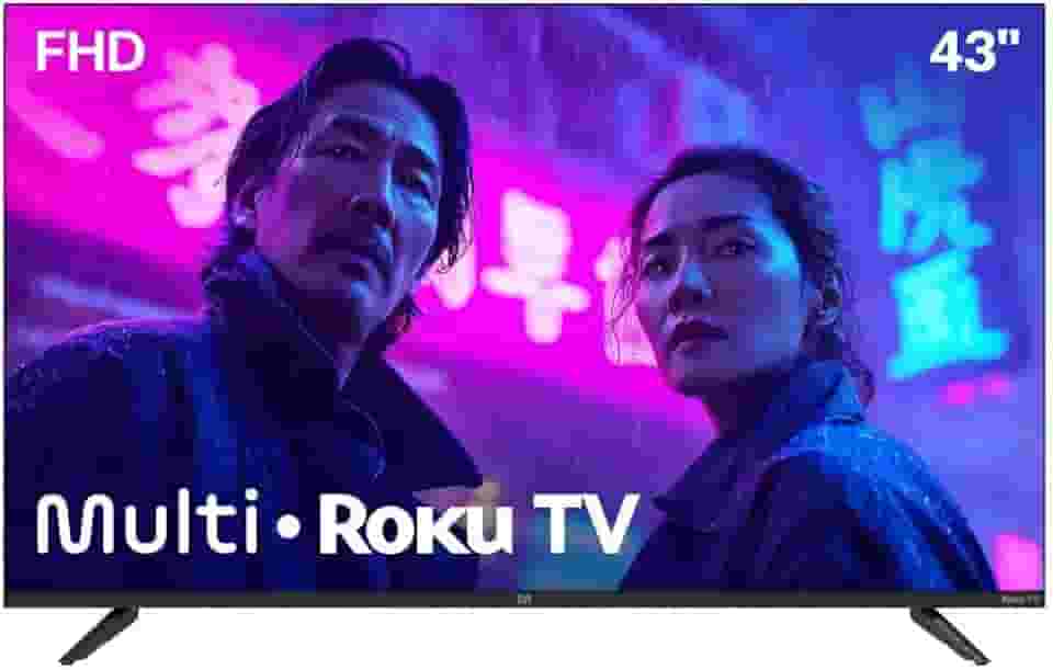 Multi Roku TV 43' Smart DLED FHD Wi-fi 3 HDMI Alexa e Google Home
