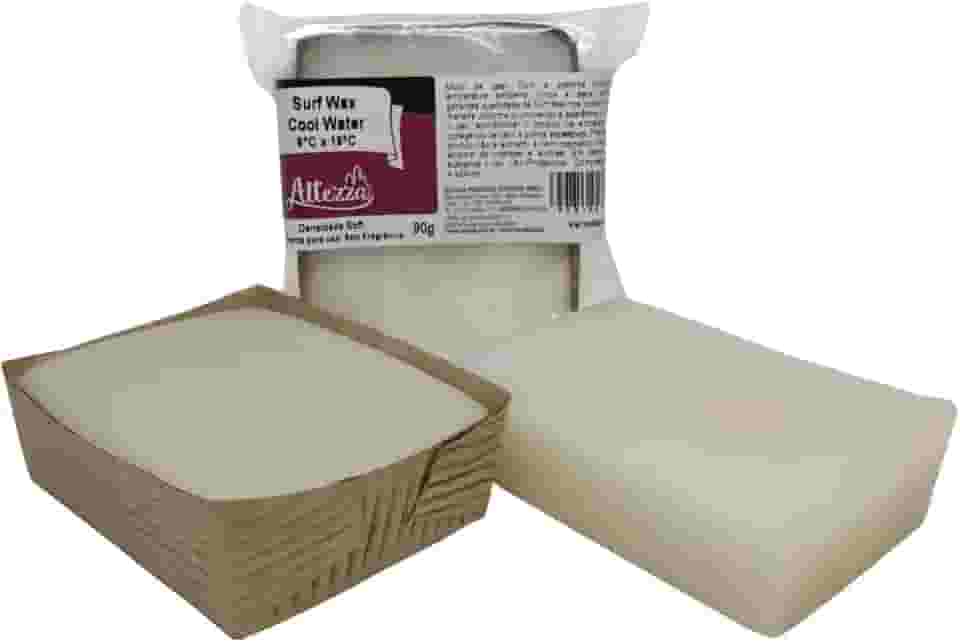 Parafina Surf Wax Cool Water Altezza Água Fria 90g Premium Alta Aderência, Parafina Para Prancha de Surf, Cera Para Surfista, Iniciante e Profissional.