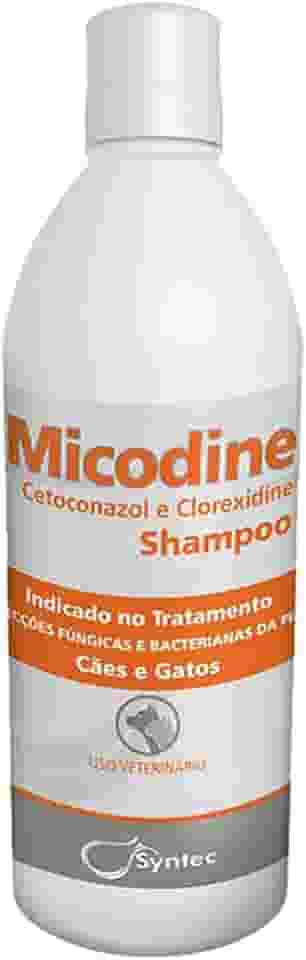 SYNTEC Micodine Shampoo Syntec Cetoconazol Para Cães E Gatos 225Ml
