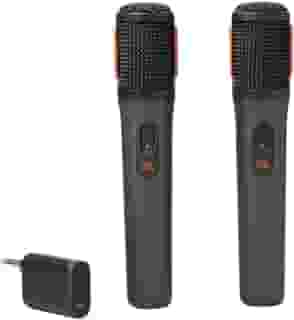 JBL, Microfone Sem Fio, PartyBox Wireless Mic, Par com Receptor - Preto