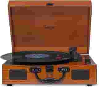 Raveo Vitrola com USB e Bluetooth, Sonetto Wood, 10W, marrom