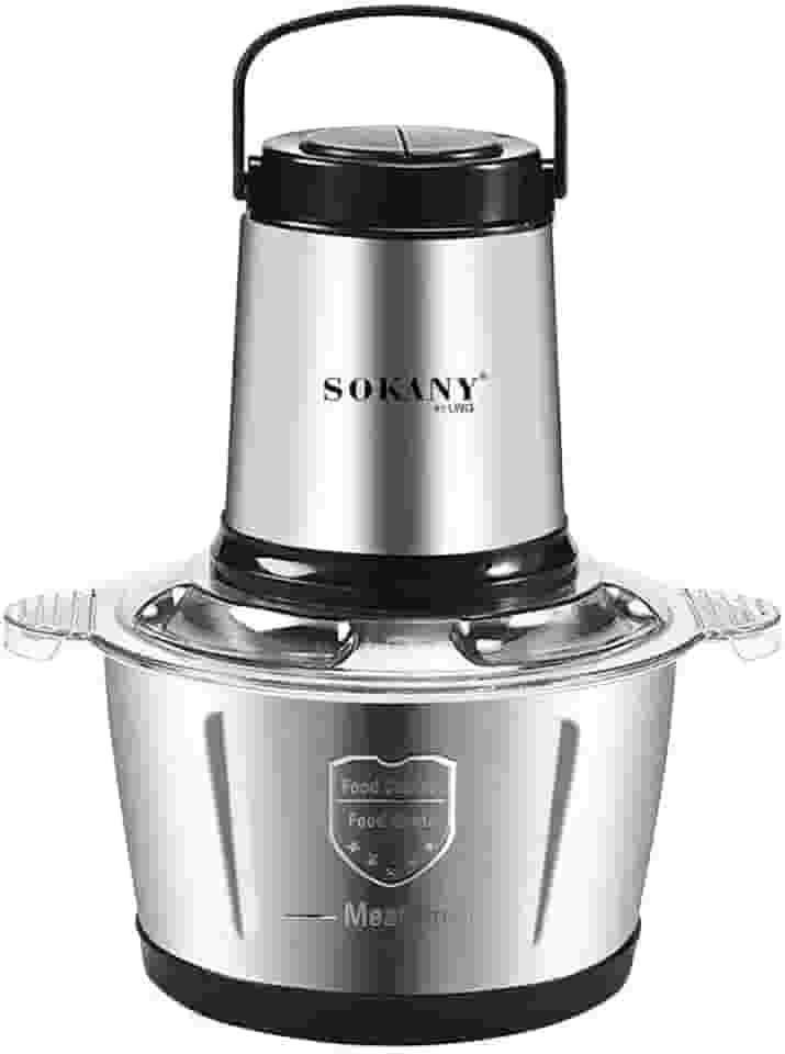 Moedor de Carne Elétrico 3L com 4 Lâminas Inox -SK101 (220v)