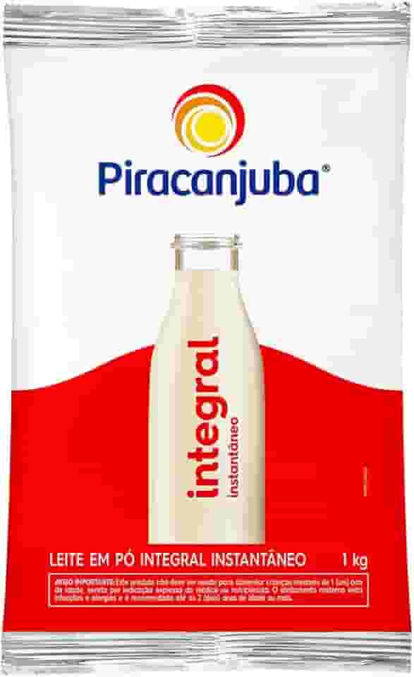 Piracanjuba Leite Em Pó Integral Instantâneo 1Kg