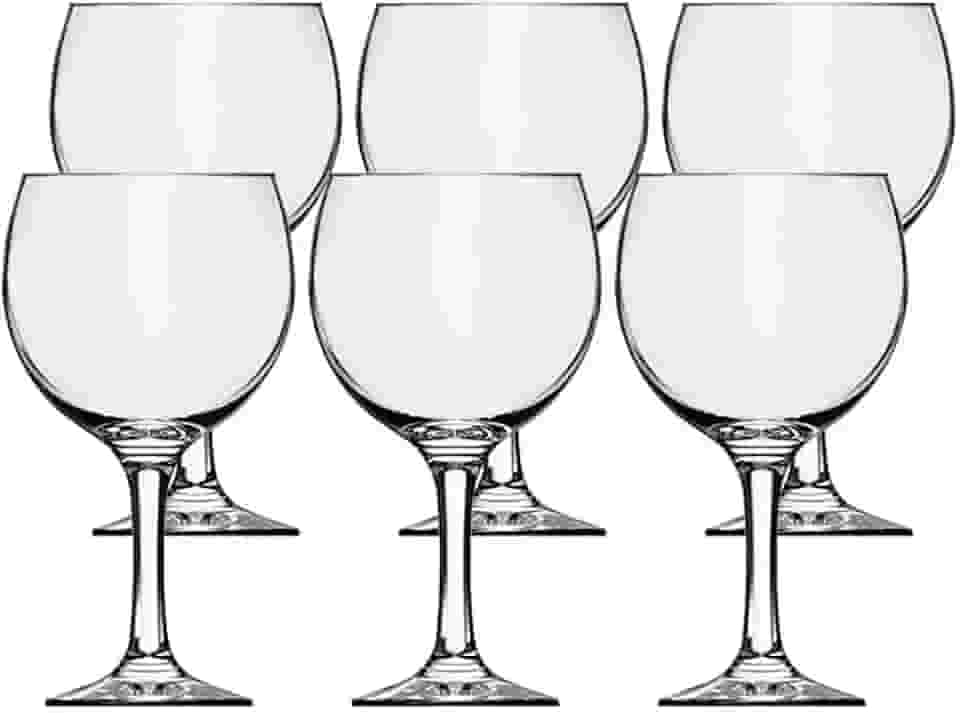 Jogo 6 Taças para Gin Tônica 600 ml Vidro Nadir Figueiredo (7948)