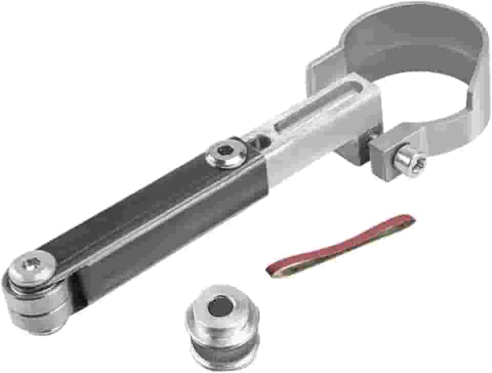 IEUDNS Modificação de esmerilhadeiras angulares, mini lixadeira de cinta, kit de conversão, acessórios versáteis para serviços pesados, para tipo 100 ou 125